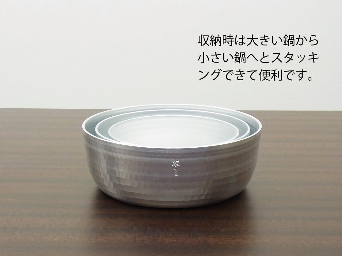 木屋やっとこ鍋　アルミ打ち出し Amazon | 木屋 やっとこ鍋 矢床鍋 アルミ打ち出し 15cm | 木屋 | 雪平鍋